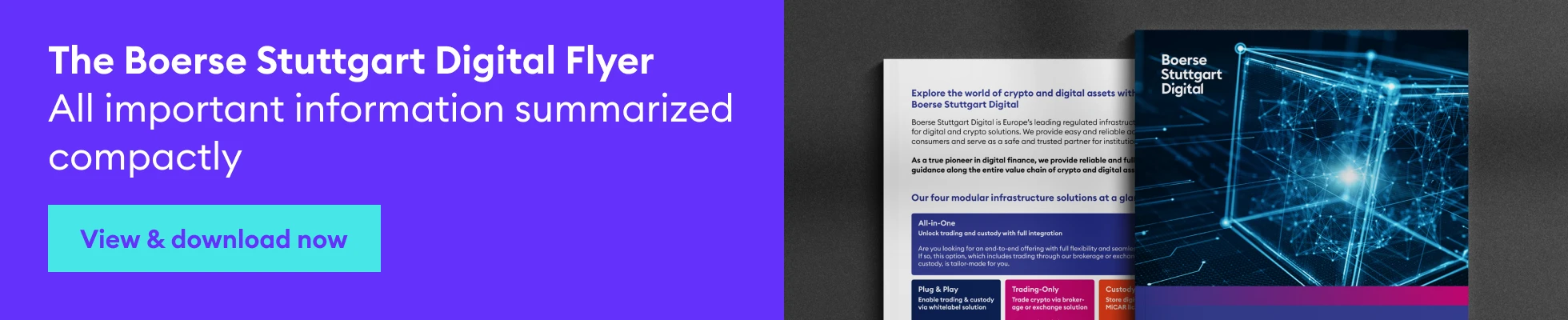 Flyer Boerse Stuttgart Digital